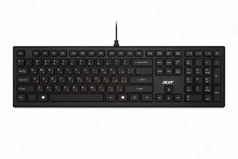 Проводная клавиатура Acer OKR010 / AKB910 Black (GP.KBD11.00S)