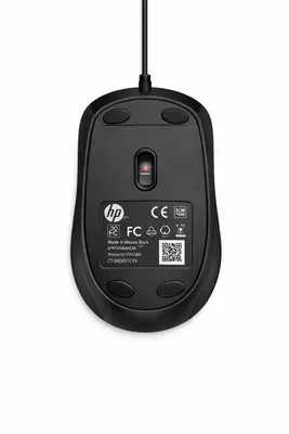  HP 100 Wired Mouse Black (6VY96AA) - 