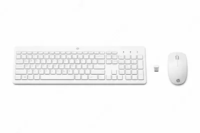 Беспроводной комплект клавиатура + мышь HP 230 Wireless Keyboard and Mouse Combo (White) (3L1F0AA)