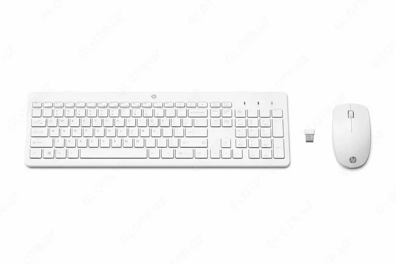 Беспроводной комплект клавиатура + мышь HP 230 Wireless Keyboard and Mouse Combo (White) (3L1F0AA)