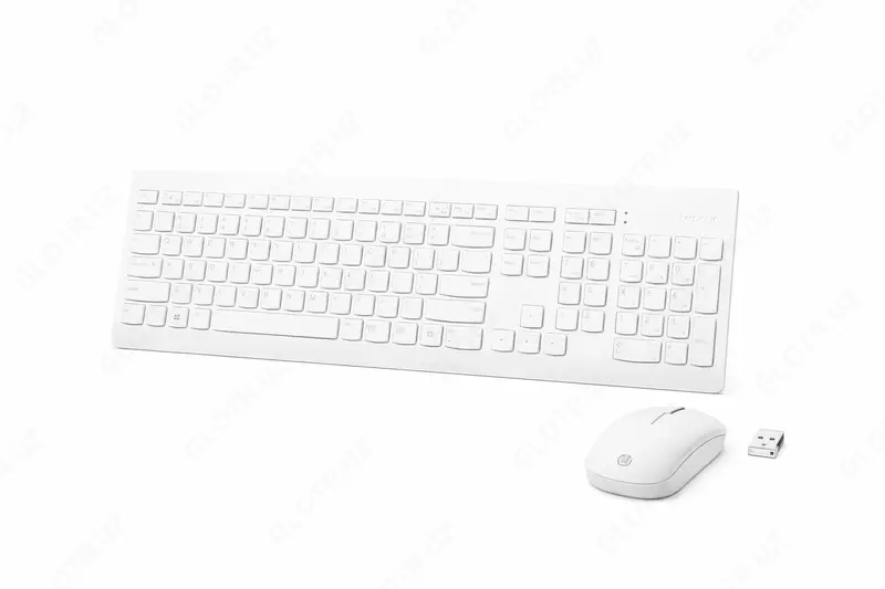 Беспроводной комплект клавиатура + мышь Lenovo 510 Wireless Combo White (GX31F38001)