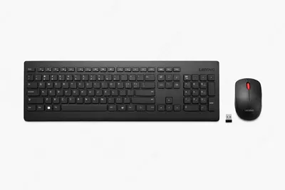 Беспроводной комплект клавиатура + мышь Lenovo Eos3 2.4G Black RU/CY (4X31R64481)