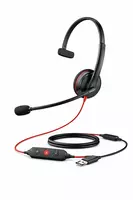 Гарнитура Poly Blackwire 3210 USB-C + USB-A (8X214A6)