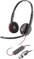Гарнитура Poly Blackwire 3220 USB-C / USB-A (8X228A6)