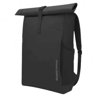 Noutbuk uchun ryukzak Lenovo IdeaPad Gaming Modern Backpack Black (GX41H70101), Roll-Top, 16", suvga chidamli