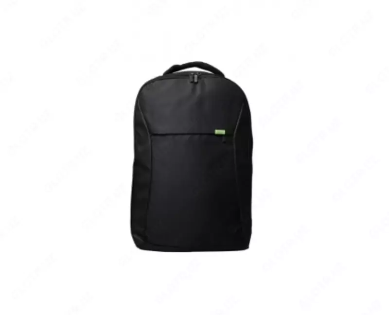 Noutbuk uchun ryukzak Acer Commercial Backpack 17" (GP.BAG11.02C), Black, Green Logo, suvga chidamli