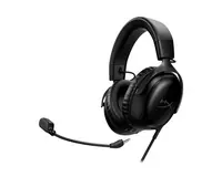 HyperX Cloud III Black игровая гарнитура  проводная  7.1 звук  микрофон  USB/3.5 мм  для ПК PS5 Xbox