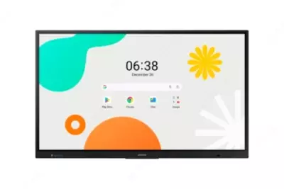 Профессиональный интерактивный дисплей Samsung 86" WAF (LH86WAFWLGCXCI) 4K UHD / Touch Screen / Interactive Display / Android / HDMI
