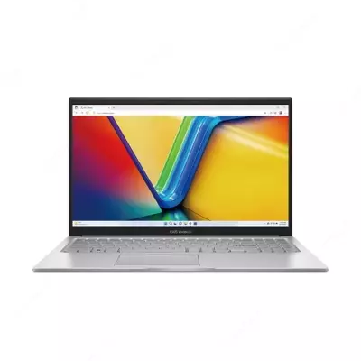 Ноутбук Asus Vivobook 15 X1504VA-BQ4056 Silver (15.6" FHD IPS / Core 5 120U / RAM 16GB / SSD 512GB / Intel Graphics / NoOS)