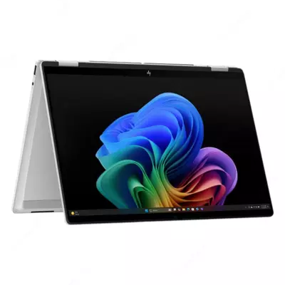 Ноутбук-трансформер HP OmniBook X Flip NG AI PC x360 16-fe (Ultra 7-256V, 16GB, 1TB SSD, Intel Arc 140V, 16" 2K OLED Touch, W11H6, Glacier Silver) — Артикул: C5HZ7EA