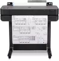 HP DesignJet T630 24 — Цветной широкоформатный плоттер А1 (610 мм) с Wi-Fi  пигментными чернилами и поддержкой PDF для печати чертежей и графики
