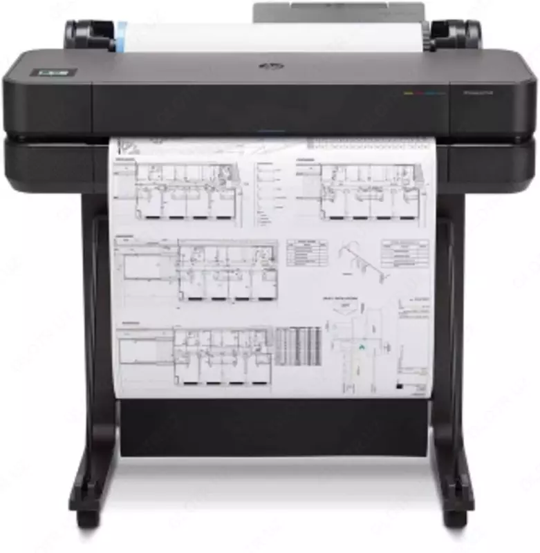 HP DesignJet T630 24 — Цветной широкоформатный плоттер А1 (610 мм) с Wi-Fi  пигментными чернилами и поддержкой PDF для печати чертежей и графики