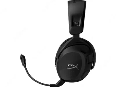  Игровая гарнитура HyperX Cloud Stinger 2 Wireless Black | Беспроводная 2.4GHz | До 20 часов работы | Драйверы 50мм | DTS Headphone:X | Поворотные чашки 90° - 