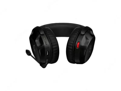  Игровая гарнитура HyperX Cloud Stinger 2 Wireless Black | Беспроводная 2.4GHz | До 20 часов работы | Драйверы 50мм | DTS Headphone:X | Поворотные чашки 90° Только в розницу