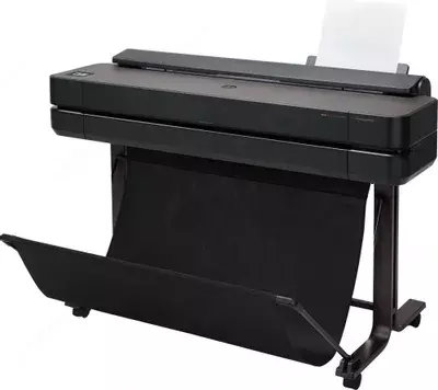HP DesignJet T630 36-in — A0 formatli keng formatli siyoh purkagichli plotter, 36 dyuym, 4 rang, 2400 × 1200 dpi, Wi-Fi, Gigabit Ethernet va USB 2.0
