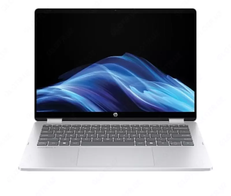 HP OmniBook 5 Flip x360 - 14 dyuymli 2K IPS Touch, Intel Core 5 120U, 8 GB LPDDR5, SSD 512 GB, Intel Graphics, FreeDOS 3.0, Glacier Silver BY9H5EA