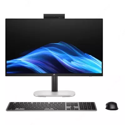 HP ProStudio 4 G1i — 23,8" FHD IPS monoblok, Intel Core Ultra 5 235T, 16 GB DDR5, 512 GB NVMe SSD, 5 MP IR kamera, Wi-Fi 6E, Bluetooth 5.3, simsiz klaviatura va sichqoncha