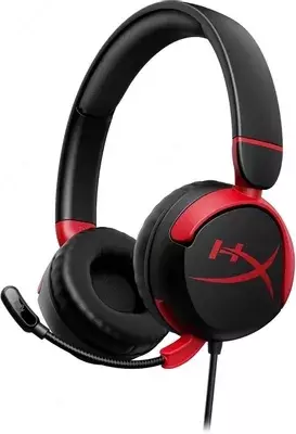 Игровая гарнитура HyperX Cloud Mini — полноразмерные проводные наушники с микрофоном, Black 7G8F4AA