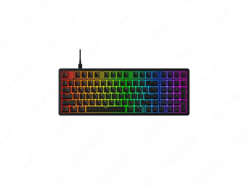 Игровая механическая клавиатура HyperX Origins 2 1800 — компактный формат 1800, RGB-подсветка, механические переключатели HyperX B4QS4AA