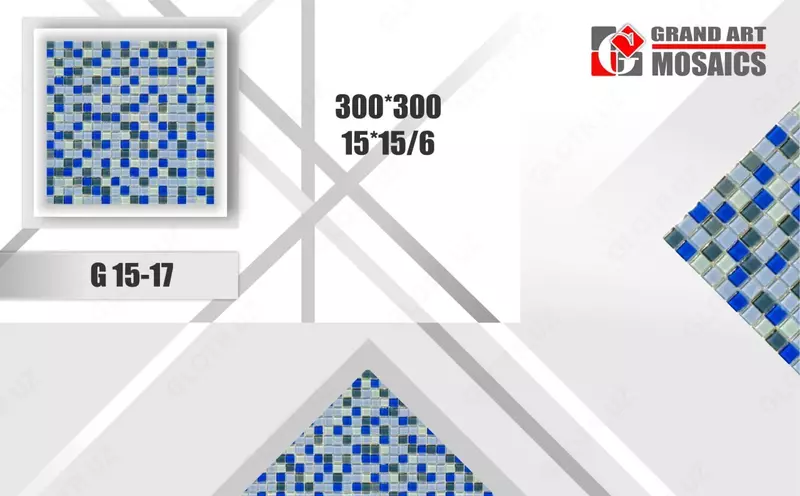 Мозаика G15-17/300*300/15*15/6 - по запросу