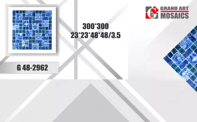 Мозаика G 48-2962/300*300/23*23*48*48/3