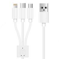 14 355.9 сум 3 в 1 USB кабель - 1.2 м