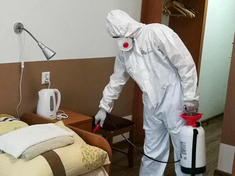 Дезинсекции 2 комнатной квартиры от клопов - 750 000 сум