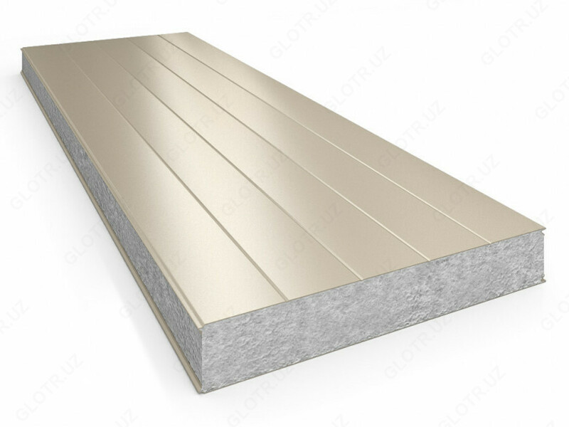 Стеновая сэндвич-панель из пенопласта 50 мм