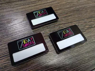 Именной магнитный бейдж ART-001 - от 45 000 сум / шт.