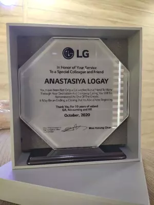 Наградной кристалл ART-010 - от 650 000 сум / шт.