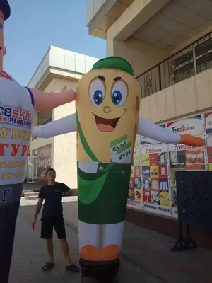 Надувная рекламная фигура ART-011 - Цена по запросу