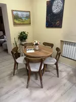 Комплект макси: стол раскладной + 6 стульев