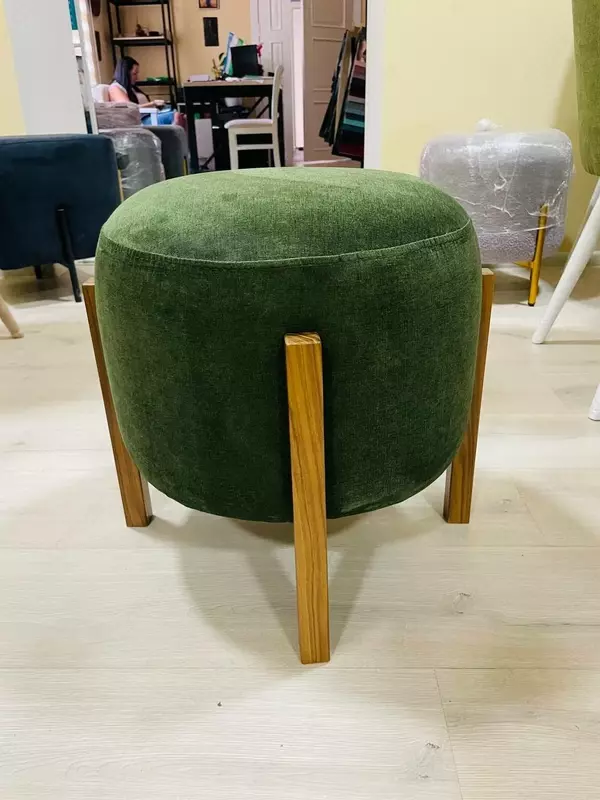 Пуфы мягкие на металлическом каркасе/на деревянном каркасе - OOO"SEGAMA MEBEL"