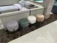 Пуфы мягкие на металлическом каркасе/на деревянном каркасе - Надувные пуфы