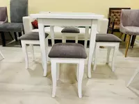 Комплект: Стол + 4 табурета