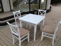 по запросу Комплект: Стол + 4 табурета