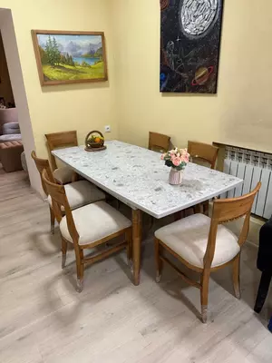 Yumshoq oshxona stuli -