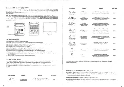 Мобильная электростанция с зарядкой от сети и солнечных панелей VigorPool Captain 1200 OOO «Vatan Trading LTD»