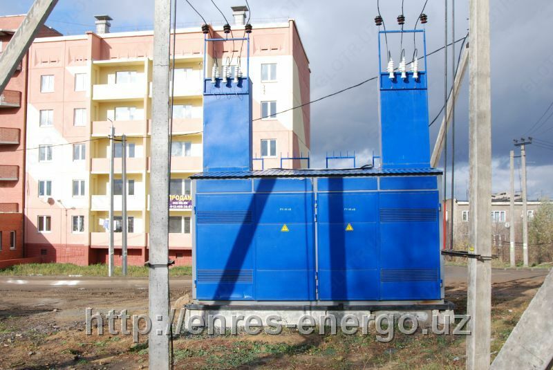 Установка трансформаторов 160 кВА Chakana savdo