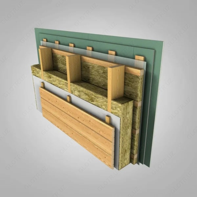 Базальтовые утеплители П-140 (100мм) - 116 000 so'm