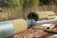  Теплоизоляционные ЦИЛИНДРЫ (толщина от 20 до 120 мм) длина 1000 мм Ulgurji va chakana