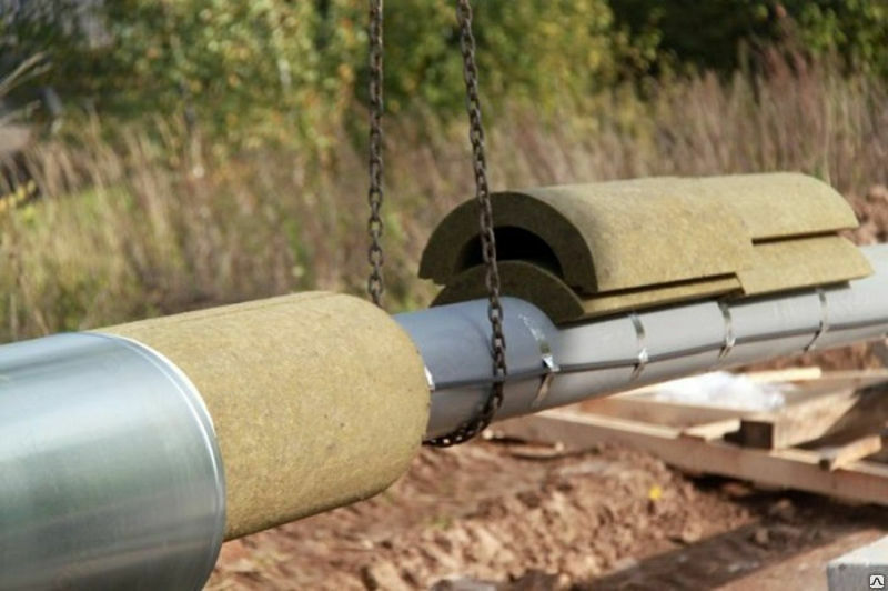  Теплоизоляционные ЦИЛИНДРЫ (толщина от 20 до 120 мм) длина 1000 мм Ulgurji va chakana