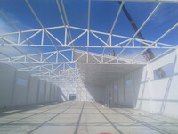  Кровельная сэндвич-панель с наполнителем Пенополистрол  100 мм ( толщина метала 0 4 мм Российский) Chakana savdo