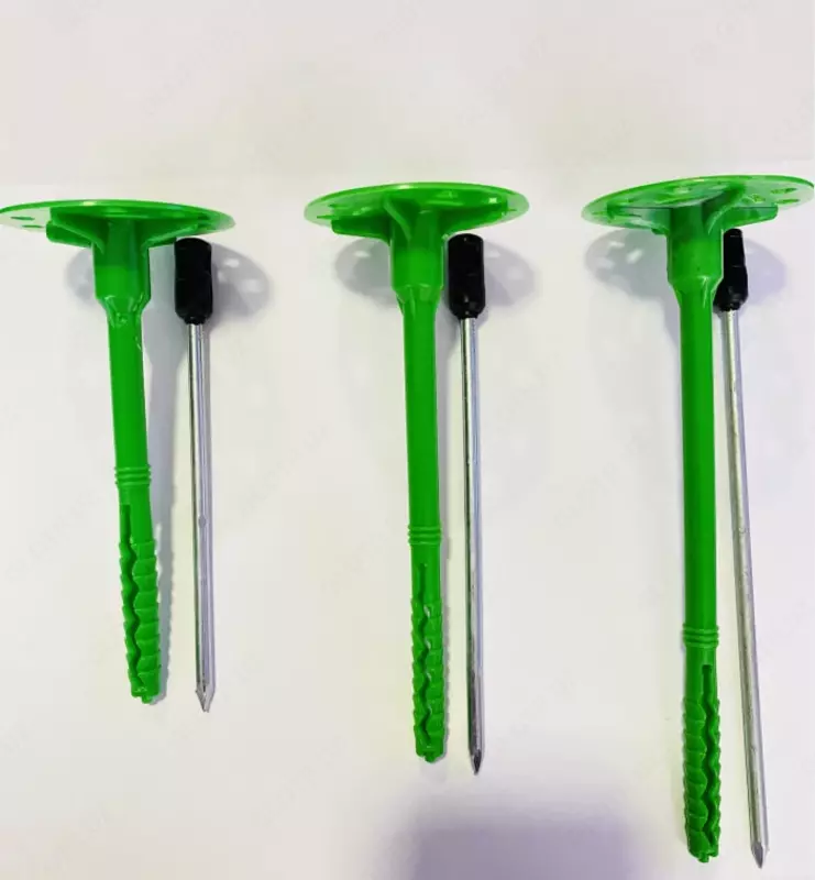 Дюбель для теплоизоляции с металлическим гвоздем