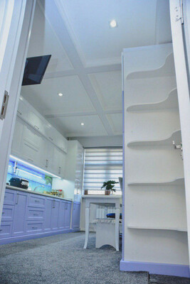 Кухонный гарнитур в фиолетовом цвете Только в розницу