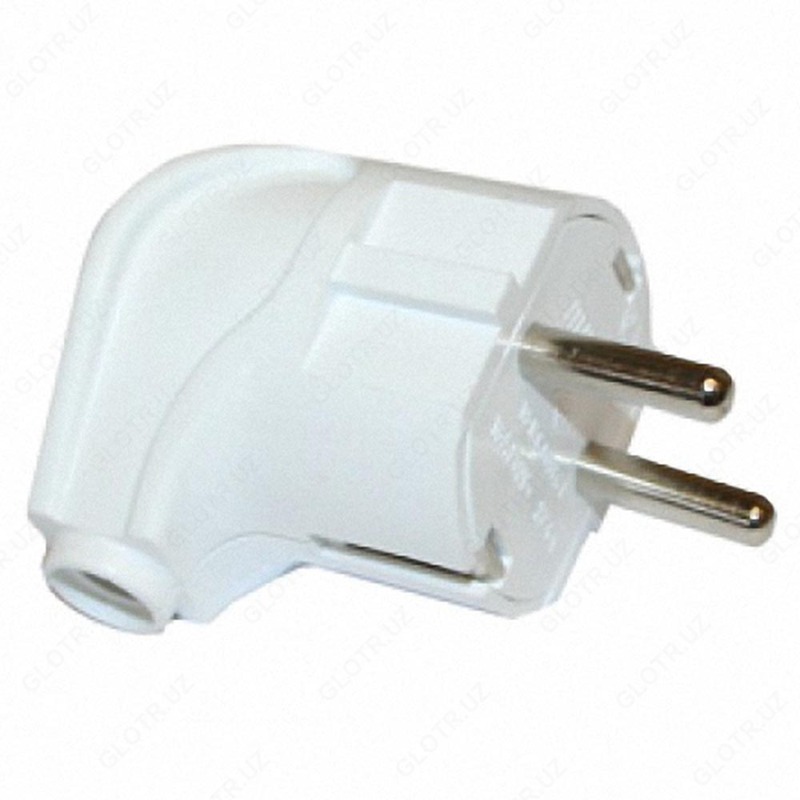 Вилка угловая с/з	16А