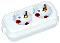 Колодка на 2 гнездо с/з