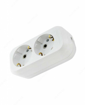 Колодка на 2 гнездо с/з