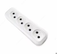 Колодка на 4 гнездо б/з