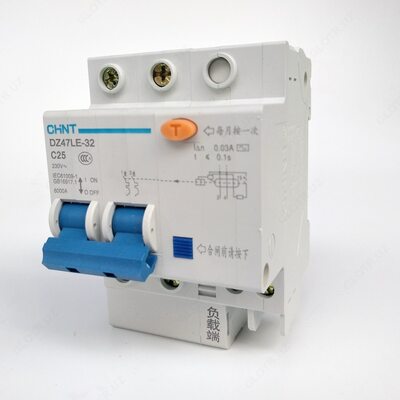 Дифференциальный автомат DZ47LE-32 2P C25 30mA - 74 977.1 сум / шт.